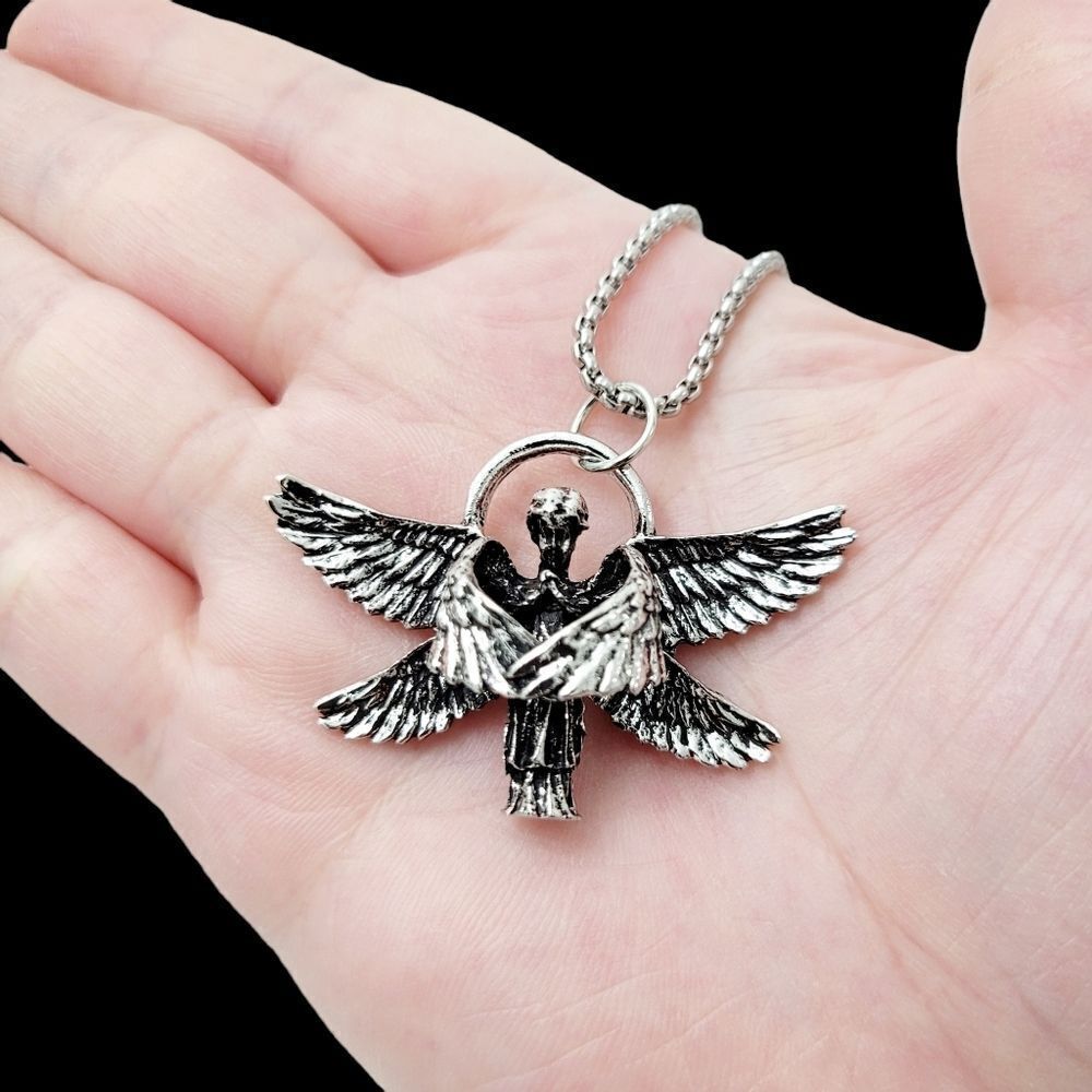 Brand New Angel Silver Necklace